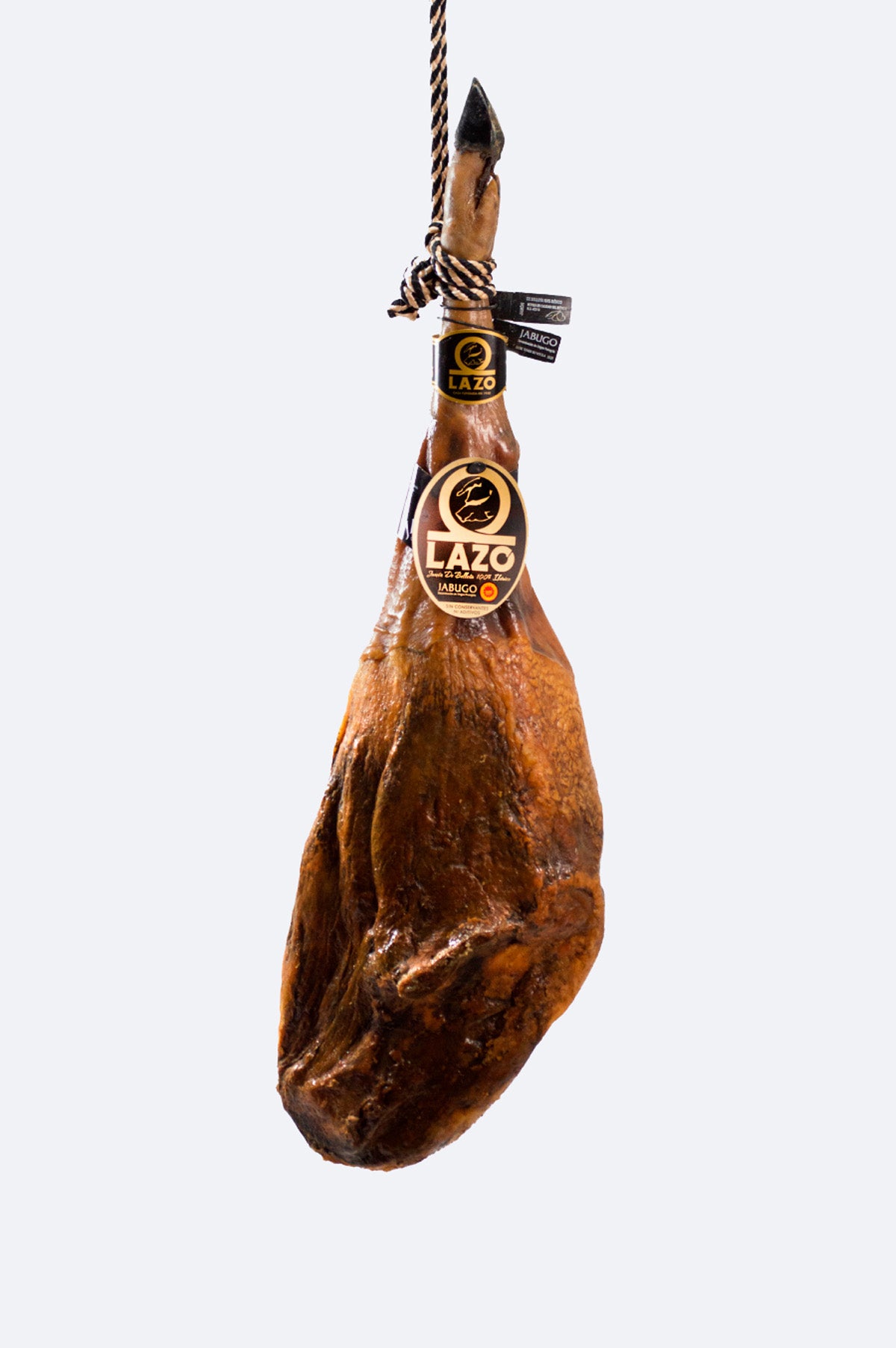 JAMON LAZO 100% BELLOTA DENOMINACION DE ORIGEN JABUGO