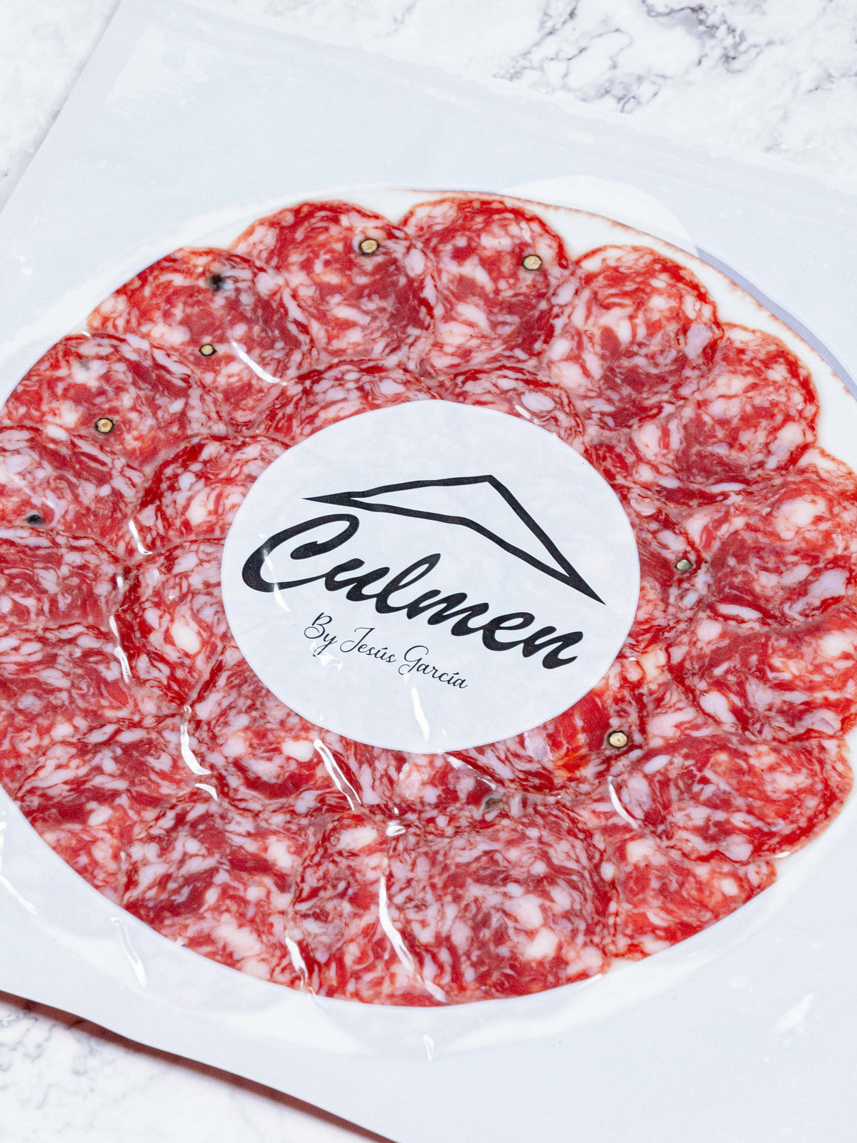 SALCHICHÓN IBÉRICO DE BELLOTA , AL VACIO.