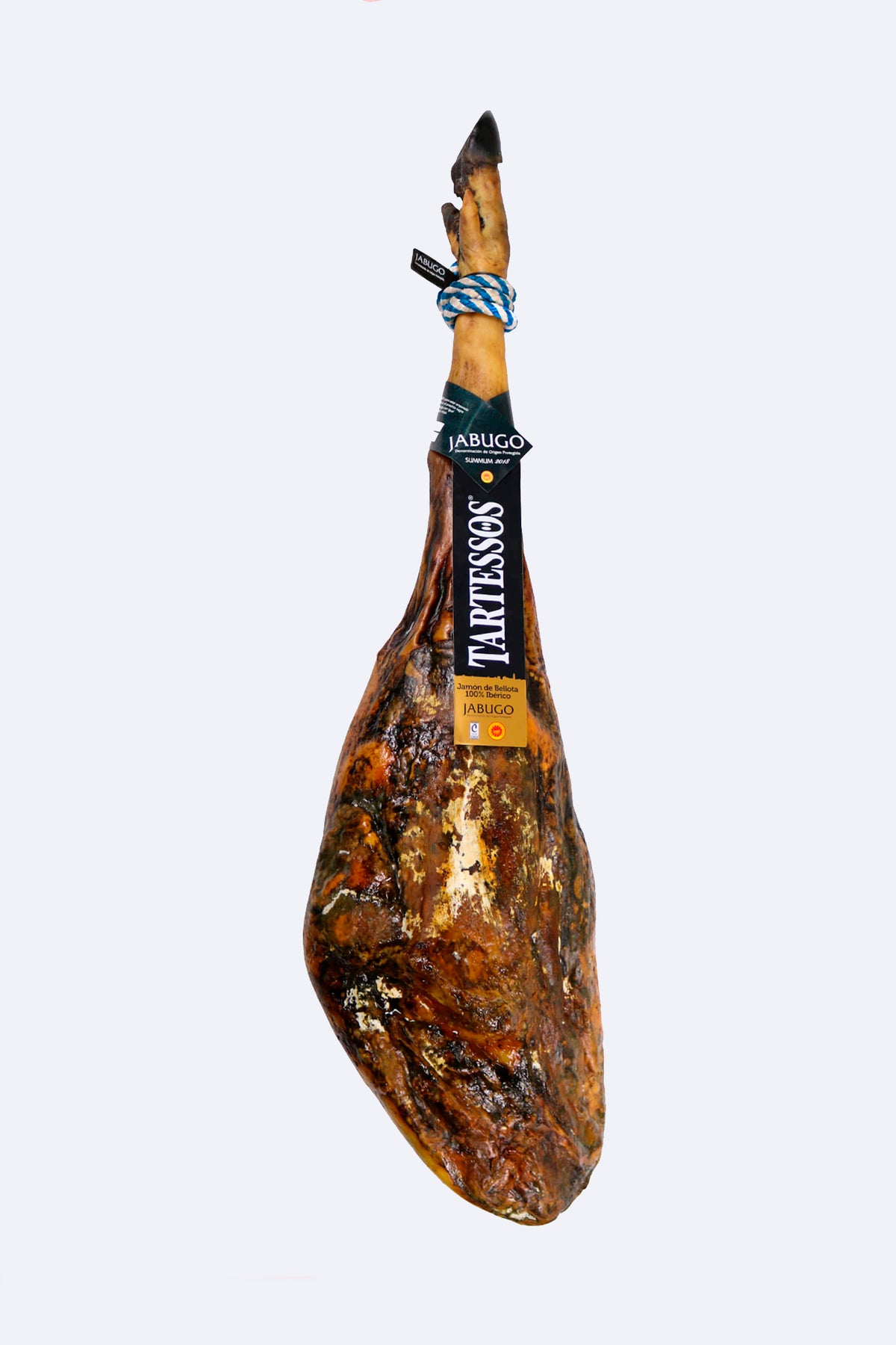 JAMON TARTESSOS 100% BELLOTA  DENOMINACION DE ORIGEN JABUGO